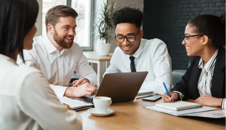 Staff meeting image - Sabre Hospitality